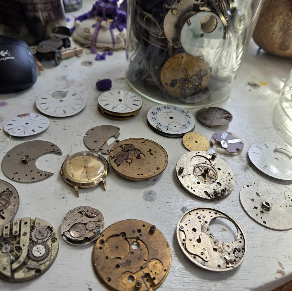 Steampunk Pocket Watch Components. - Picture 4 of 9